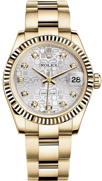 Rolex Datejust 31mm Ladies Watch Model: 178278 -GLDDIA